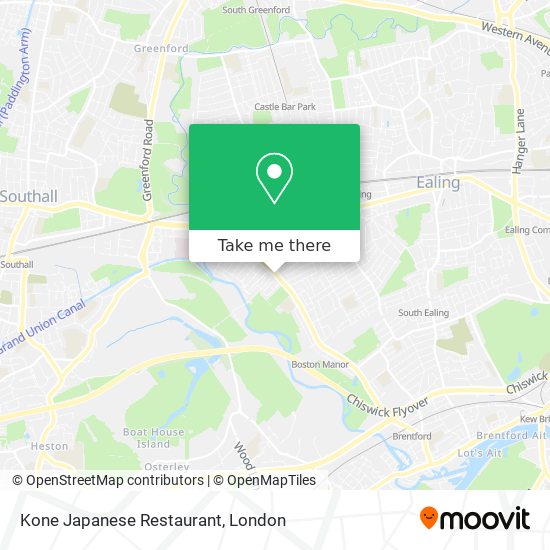 Kone Japanese Restaurant map