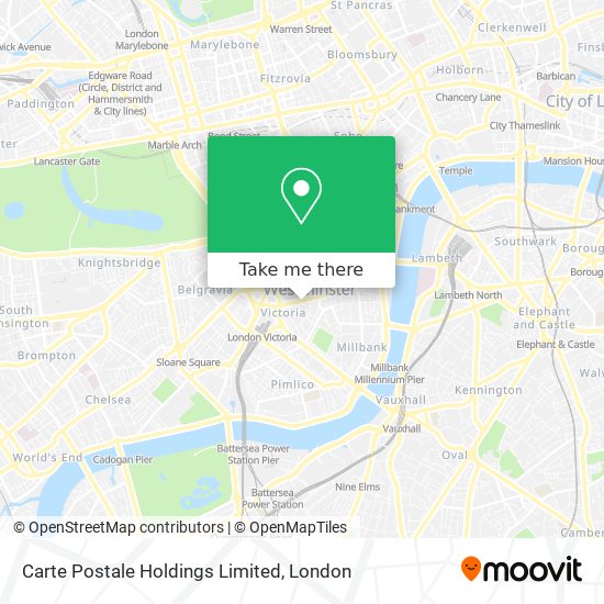 Carte Postale Holdings Limited map