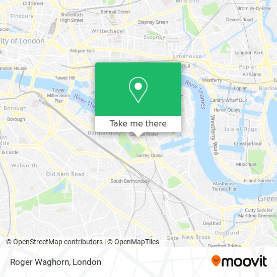 Roger Waghorn map
