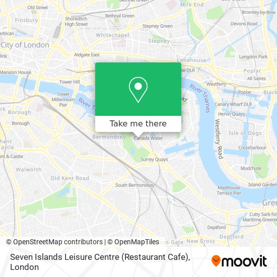 Seven Islands Leisure Centre (Restaurant Cafe) map