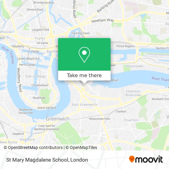 St Mary Magdalene School map