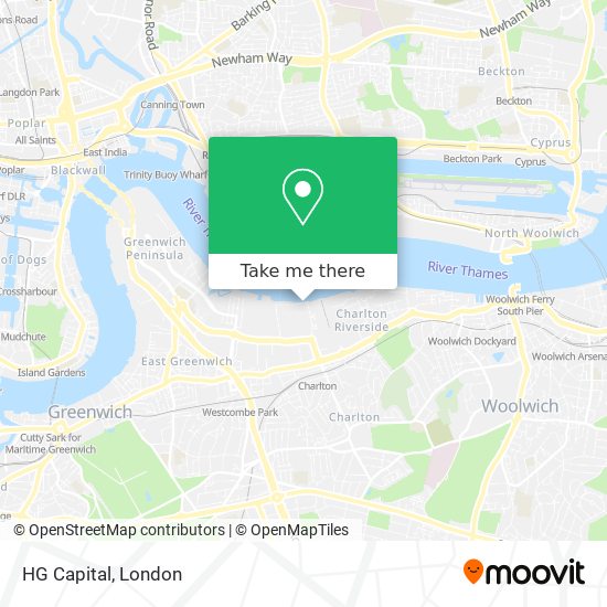 HG Capital map