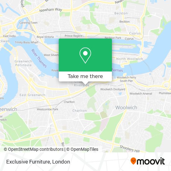 Exclusive Furniture map