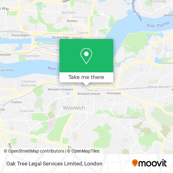 Oak Tree Legal Services Limited map