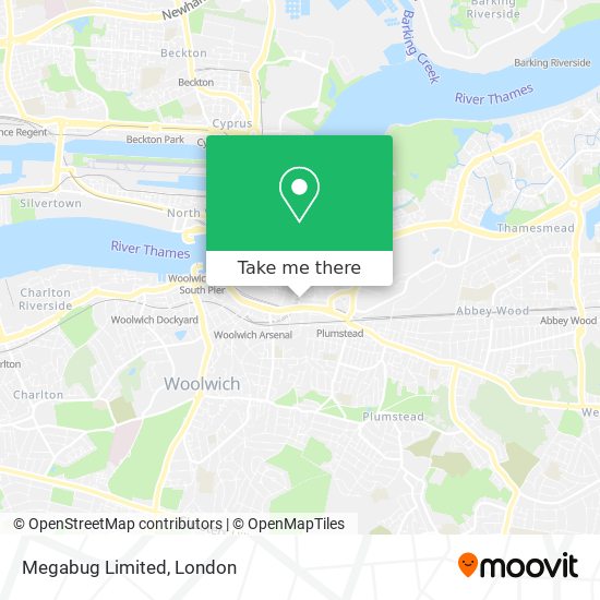 Megabug Limited map