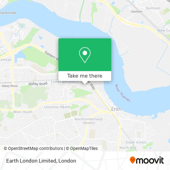 Earth London Limited map