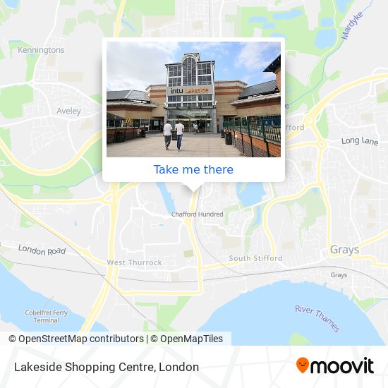 Lakeside Shopping Centre map