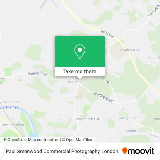 Paul Greenwood Commercial Photography map
