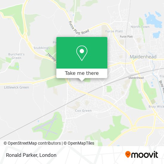 Ronald Parker map