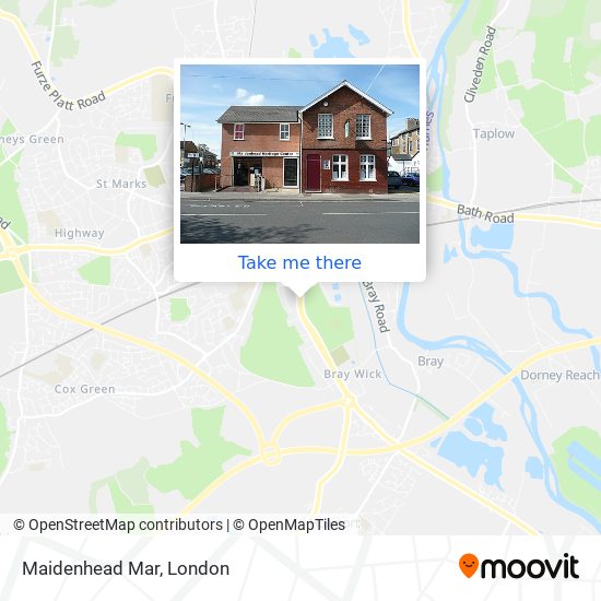 Maidenhead Mar map
