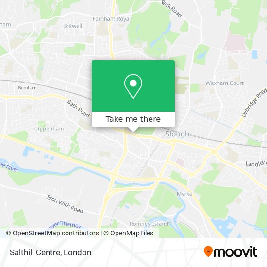 Salthill Centre map