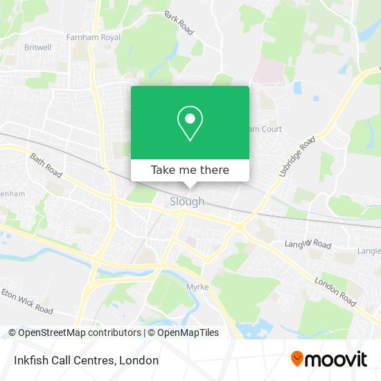Inkfish Call Centres map
