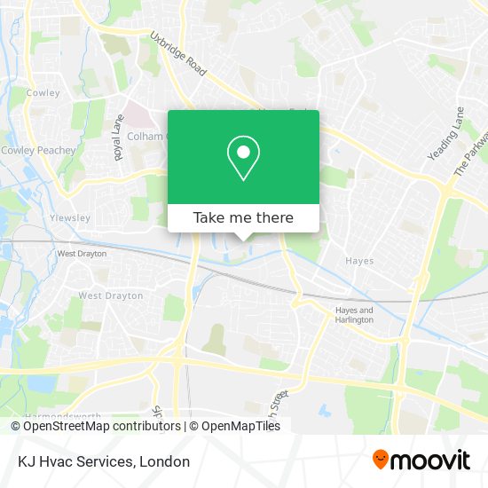 KJ Hvac Services map