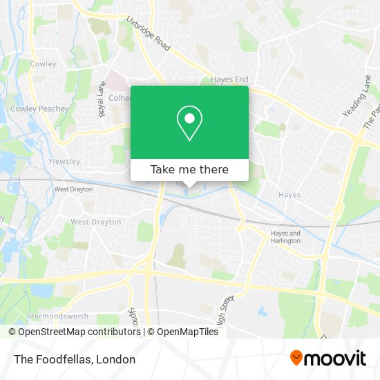 The Foodfellas map