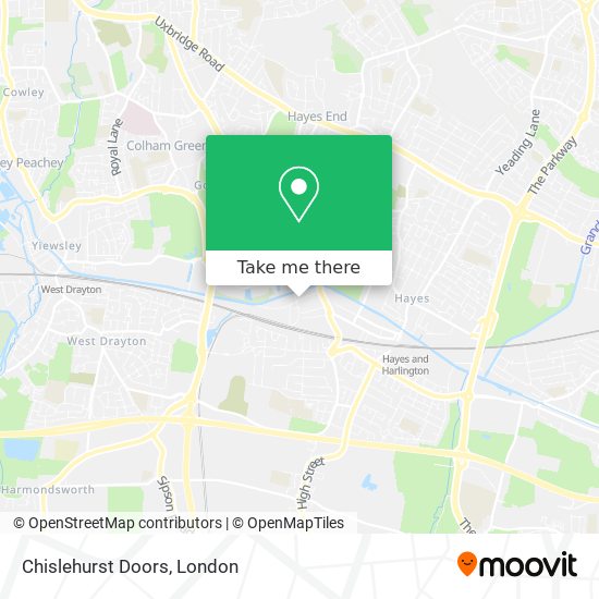 Chislehurst Doors map