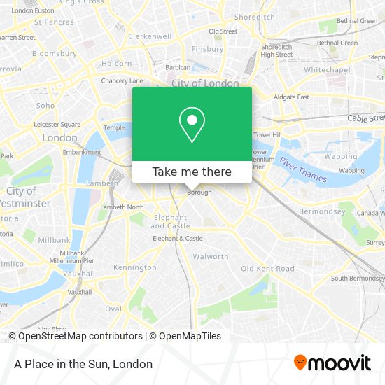 A Place in the Sun map