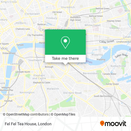 Fel Fel Tea House map