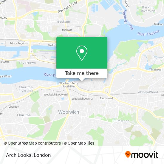 Arch Looks map