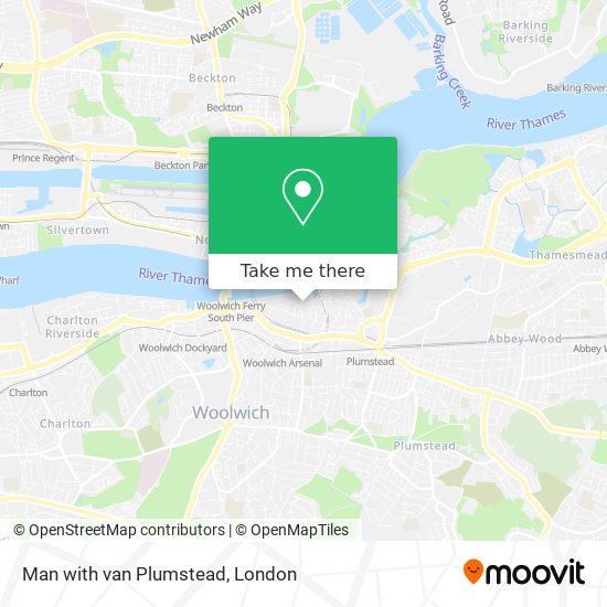 Man with van Plumstead map