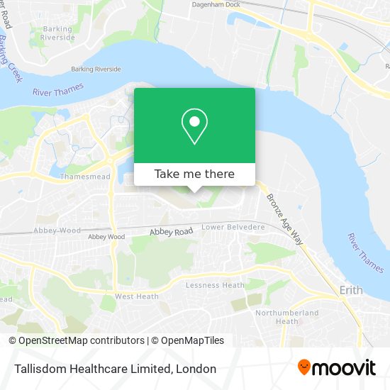 Tallisdom Healthcare Limited map