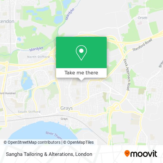 Sangha Tailoring & Alterations map
