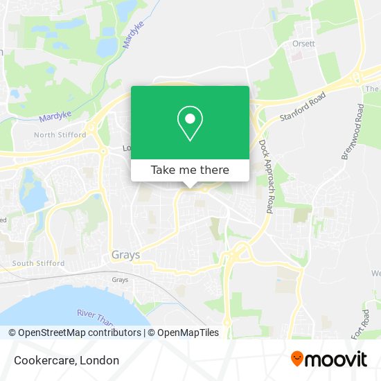 Cookercare map