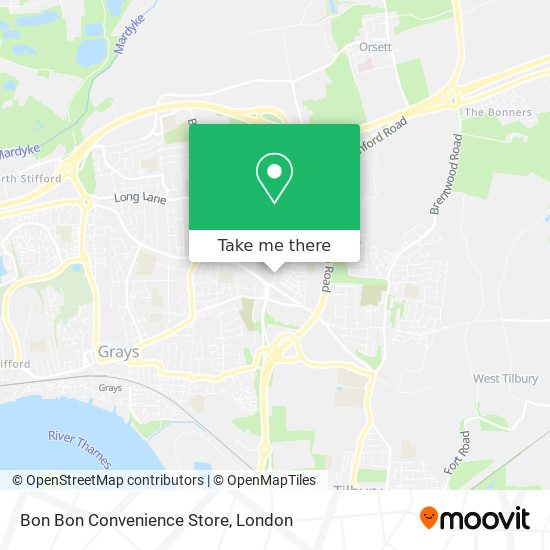 Bon Bon Convenience Store map