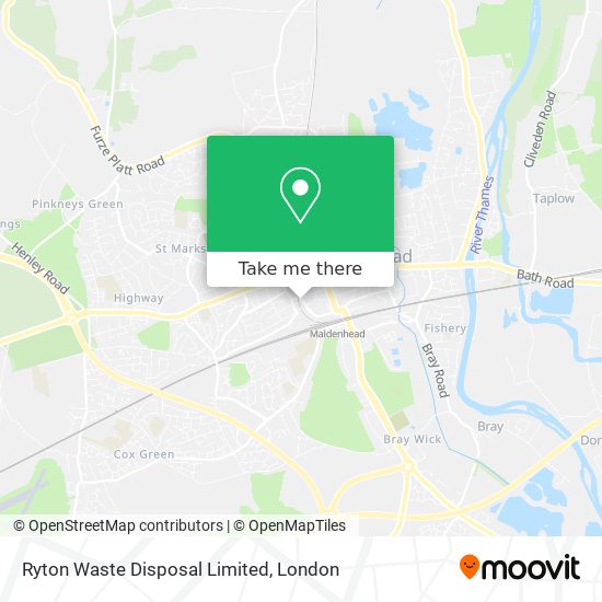 Ryton Waste Disposal Limited map