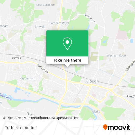 Tuffnells map
