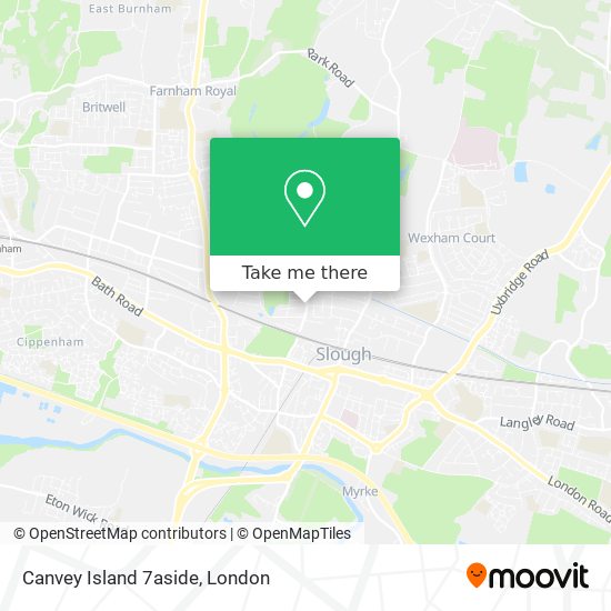 Canvey Island 7aside map