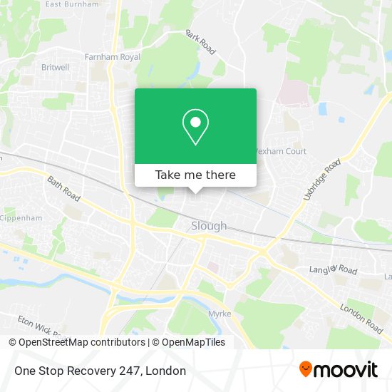 One Stop Recovery 247 map