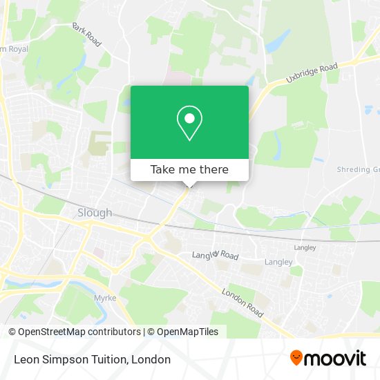 Leon Simpson Tuition map