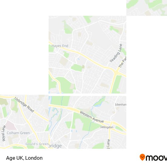 Age UK map