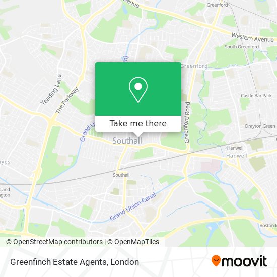 Greenfinch Estate Agents map