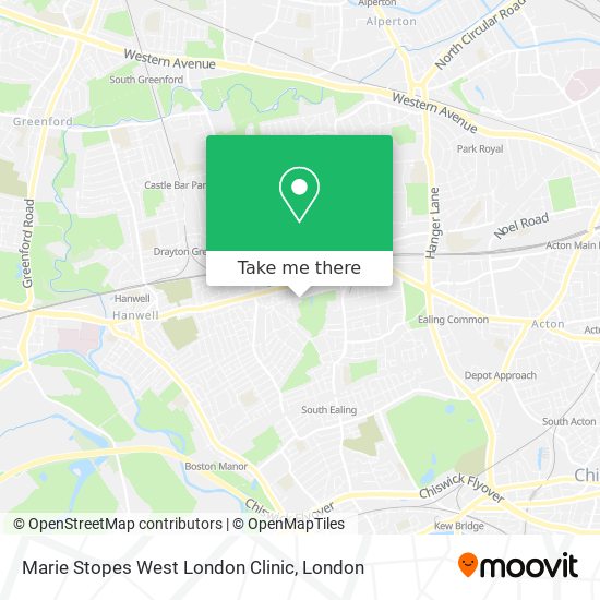 Marie Stopes West London Clinic map