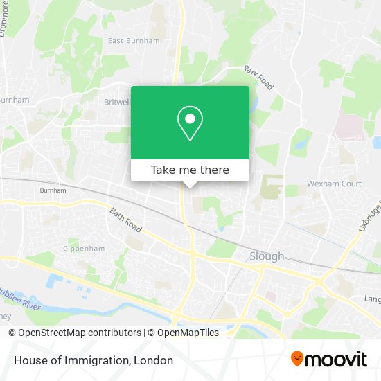 House of Immigration map