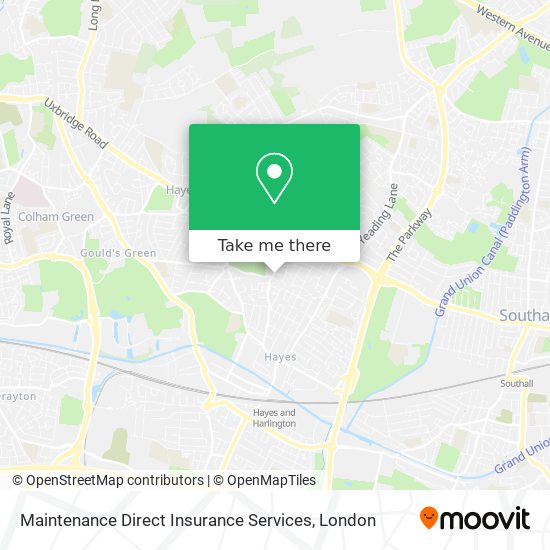 Maintenance Direct Insurance Services map
