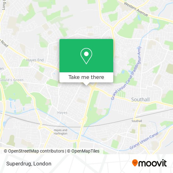 Superdrug map