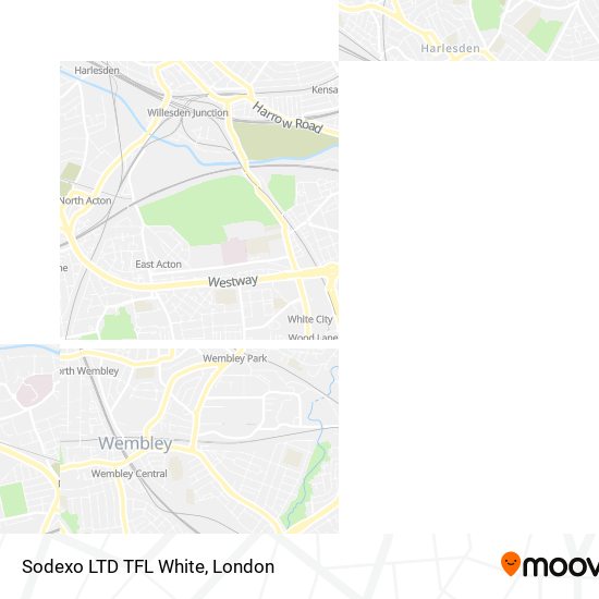 Sodexo LTD TFL White map