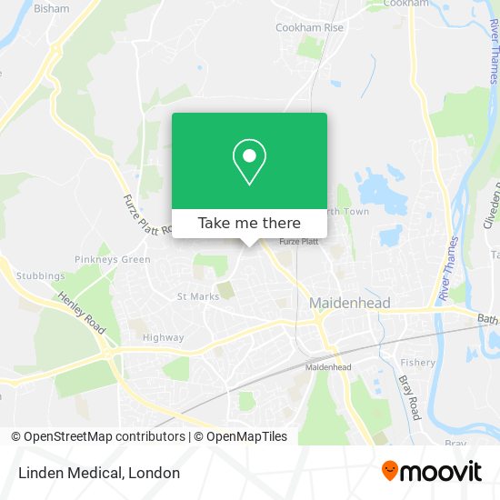 Linden Medical map