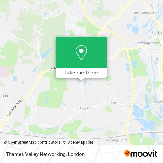 Thames Valley Networking map