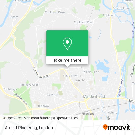 Arnold Plastering map