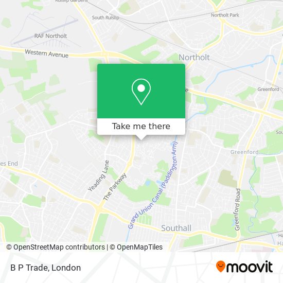 B P Trade map