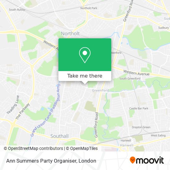 Ann Summers Party Organiser map