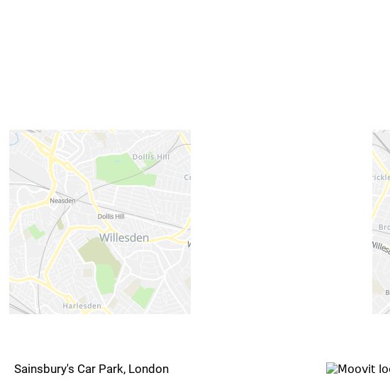 Sainsbury's Car Park map