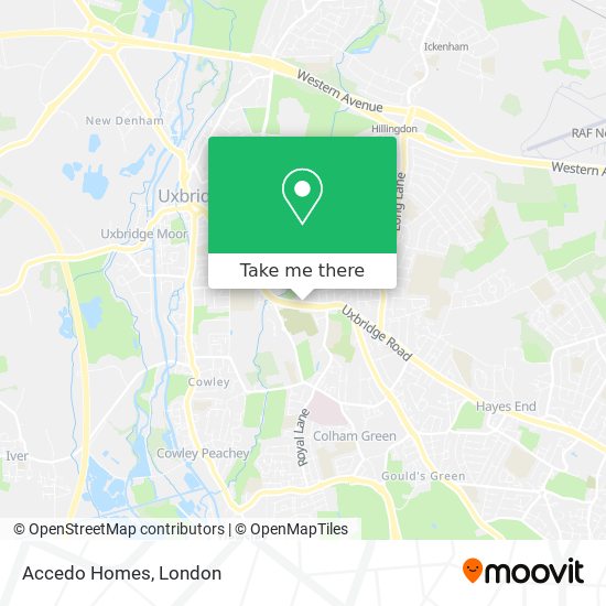 Accedo Homes map