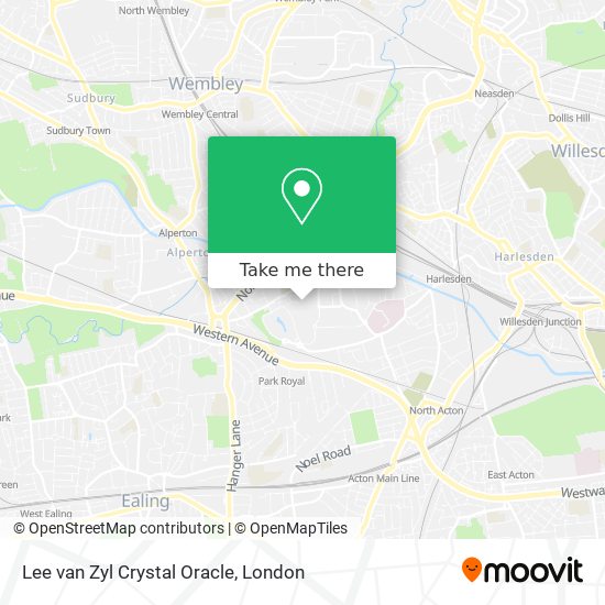 Lee van Zyl Crystal Oracle map