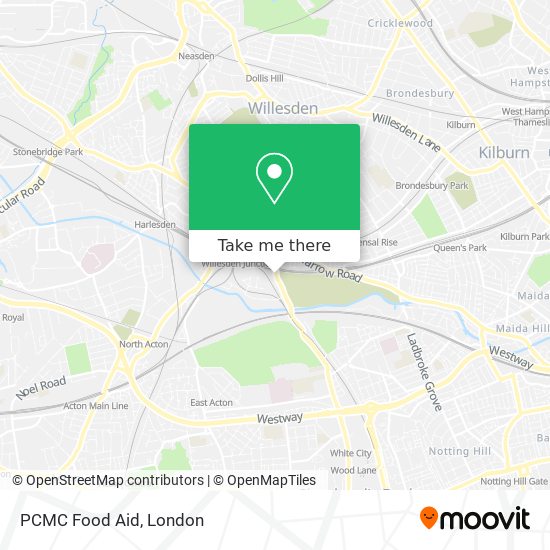 PCMC Food Aid map