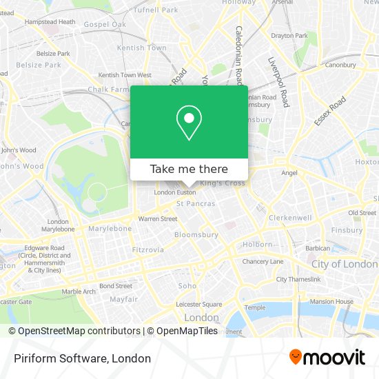 Piriform Software map