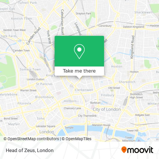 Head of Zeus map